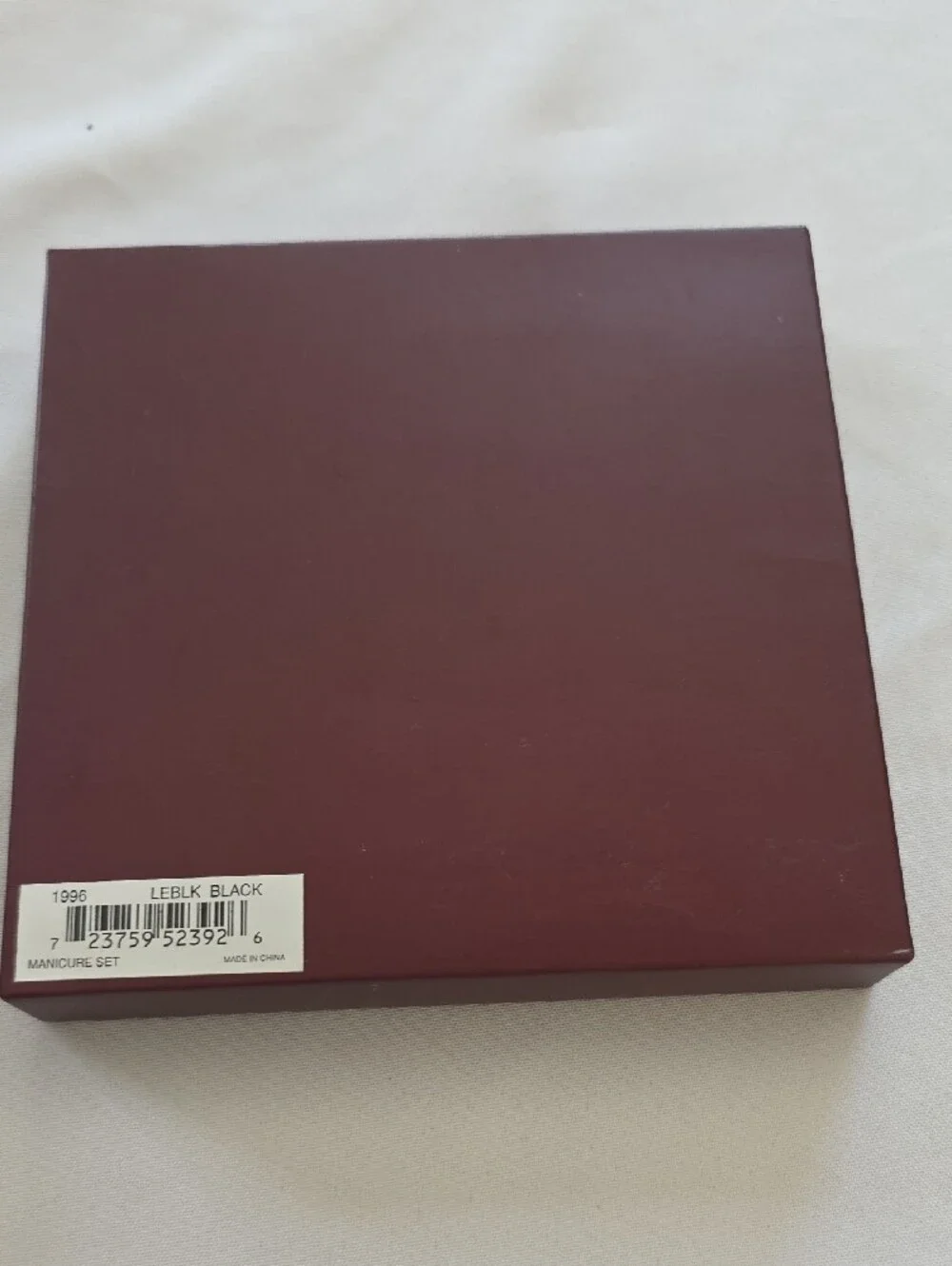 Etienne Aigner VTG Men’s Manicure Set Leather Case New In Box